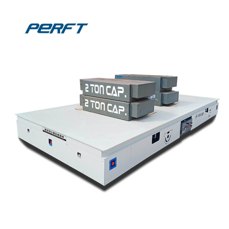 80T Busbar Powered Annealing Furnace Rail Transfer Cart